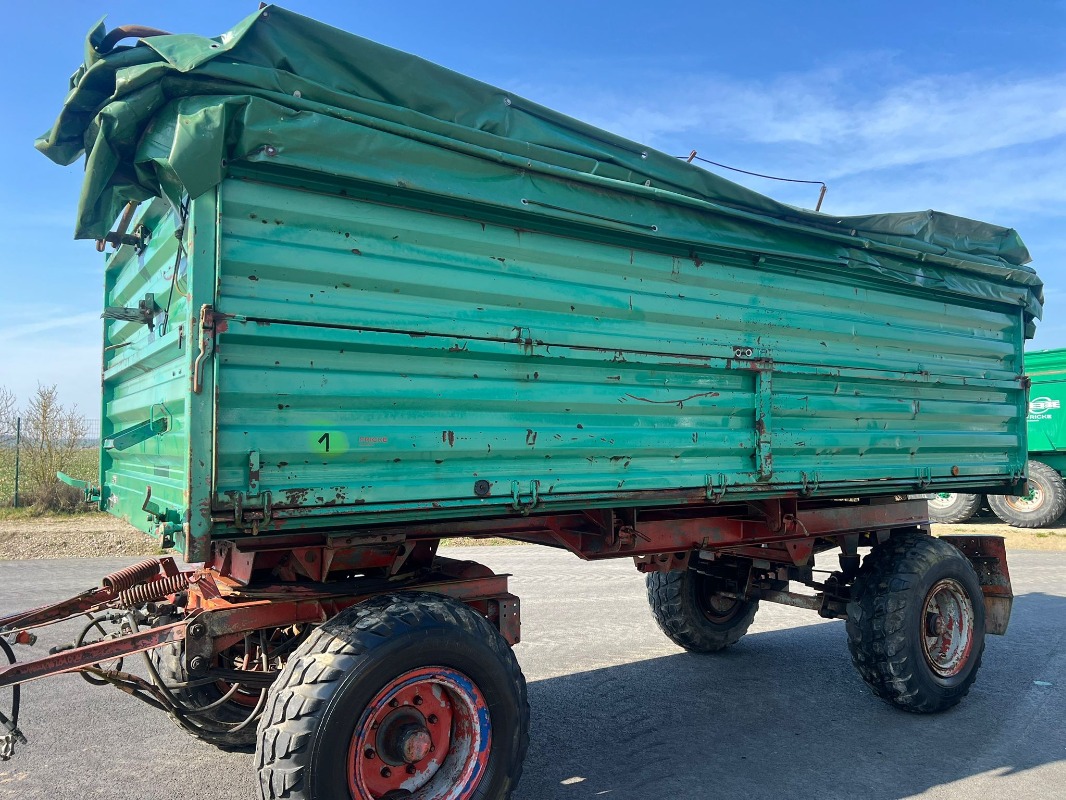 Fortschritt HW 80.11 Lomma- Aufbau - Transporttechnik - AnhÃ¤nger