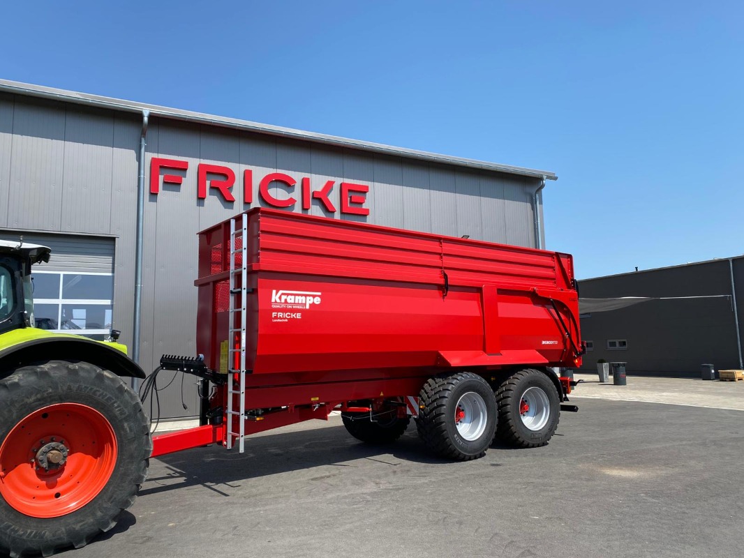 Krampe BigBody 750 Carrier - Tecnología del transporte - Cubeta basculante