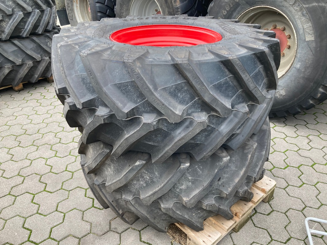 Trelleborg 2x 540/65R24 TM 800 - Räder + Reifen + Felgen - Komplettradsatz