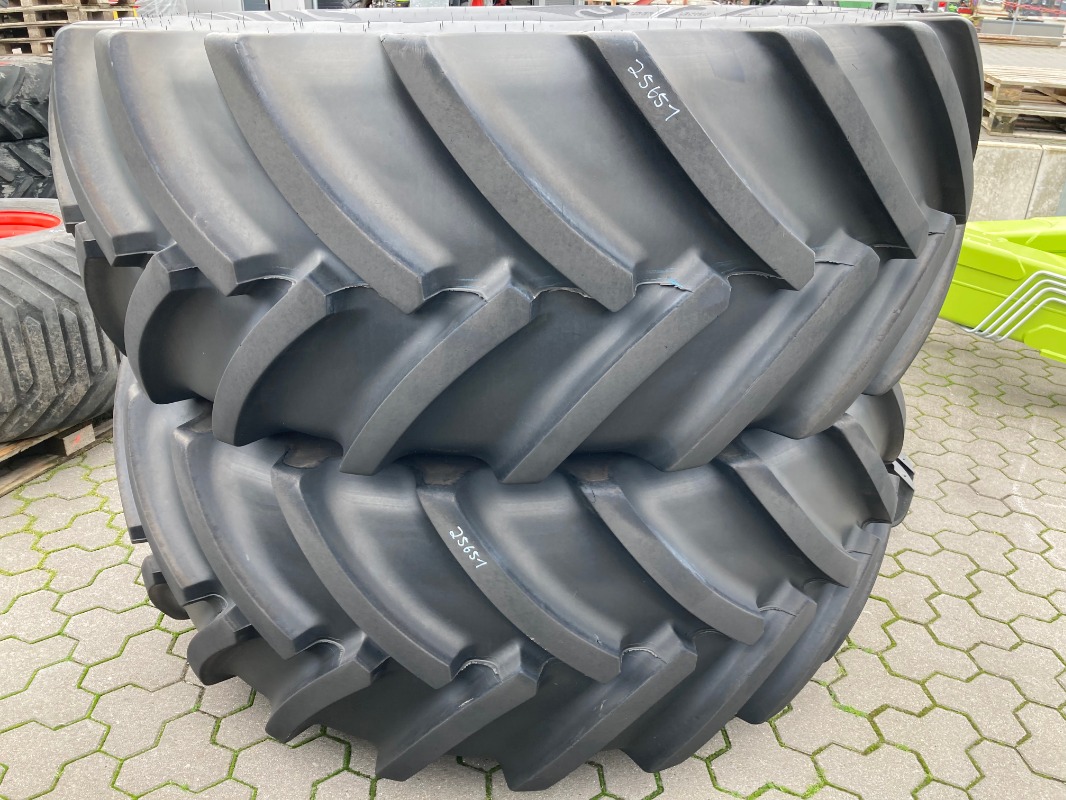 Mitas 2x 710/70R42 - Räder + Reifen + Felgen - Komplettradsatz