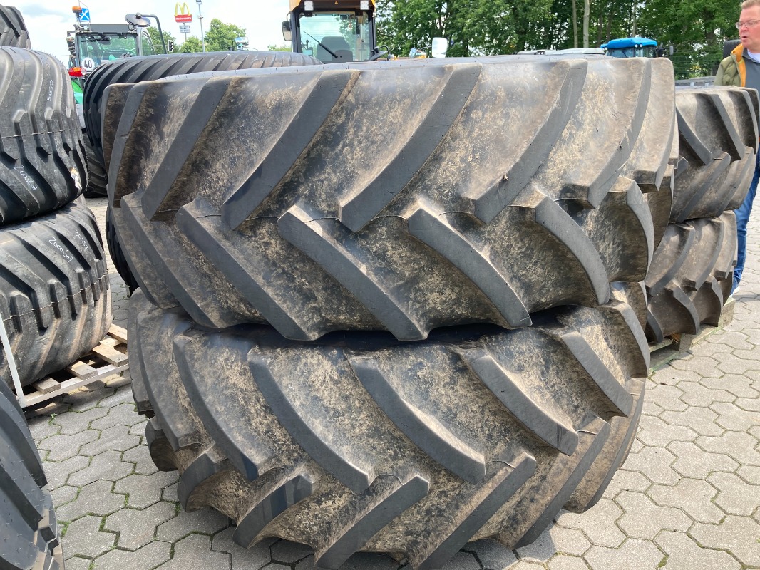 Mitas 2x 650/75 R38 Komplettradsatz - Räder + Reifen + Felgen - Komplettradsatz
