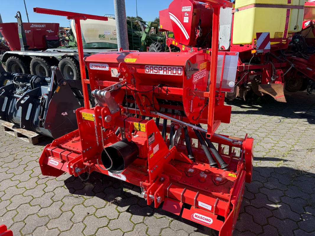 Maschio Delfino 2000 SCM + Compagna 1500 - Soil cultivation crop - Rotary harrow