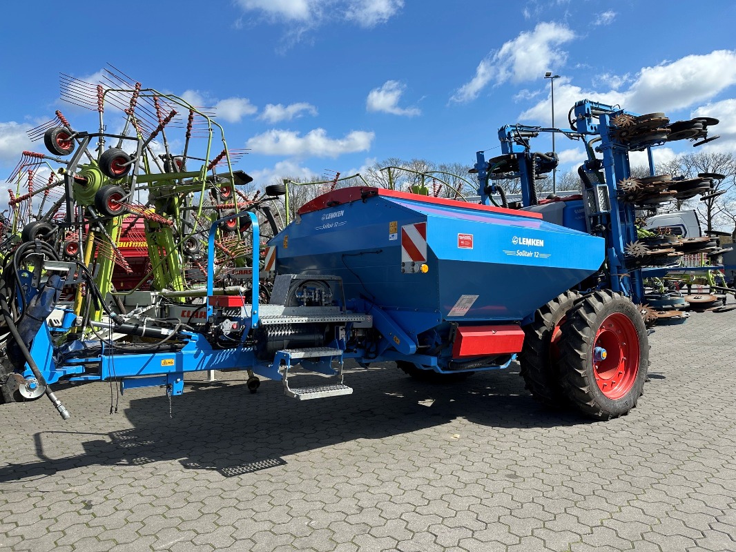 Lemken Azurit 9 8.75 KD + Solitair 12/5800 - Técnica de siembra - Filtro de aire de precisión