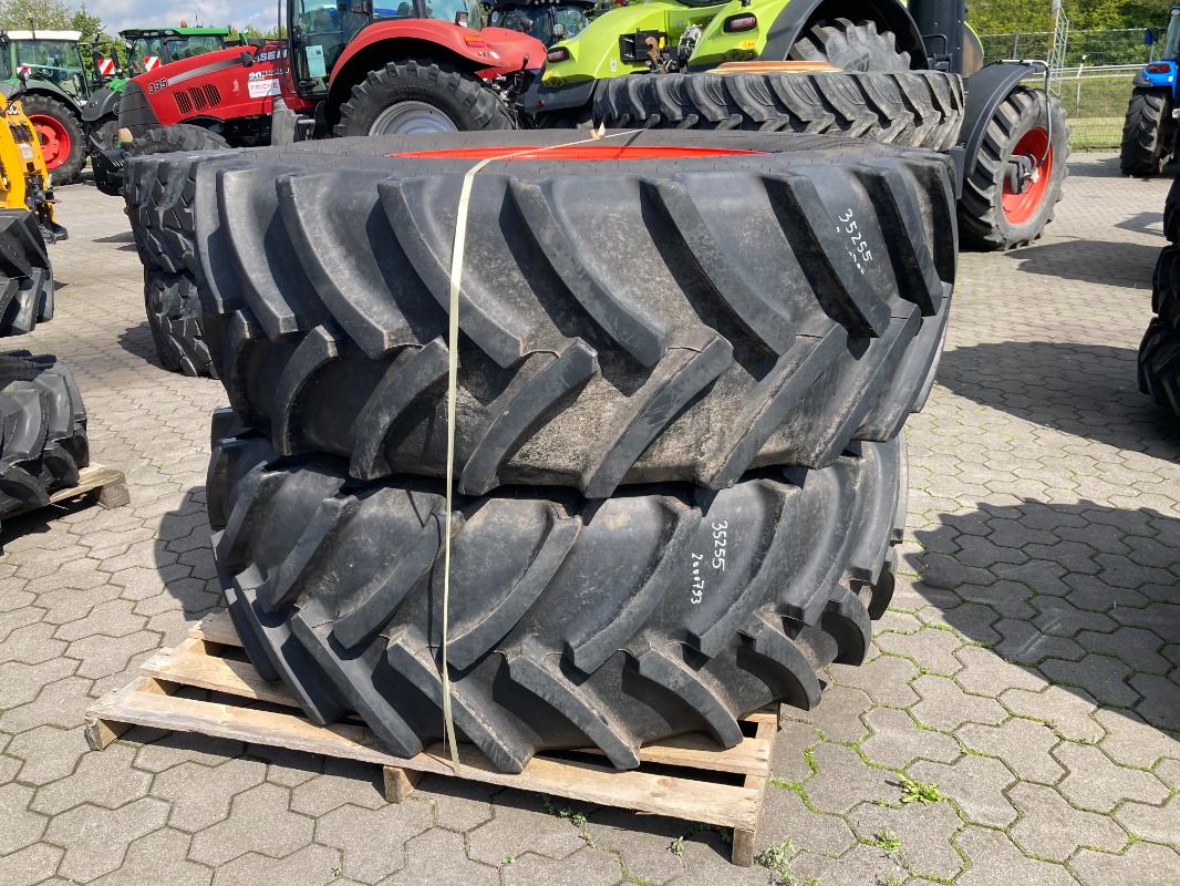 Mitas 2x 540/65 R30 + 2x 650/65 R42 Komplettr?der - Räder + Reifen + Felgen - Komplettradsatz