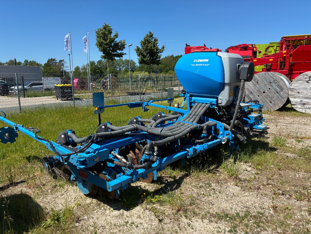 Lemken Azurit 9 & Solitair 23 Fronttank - Técnica de siembra - Filtro de aire de precisión