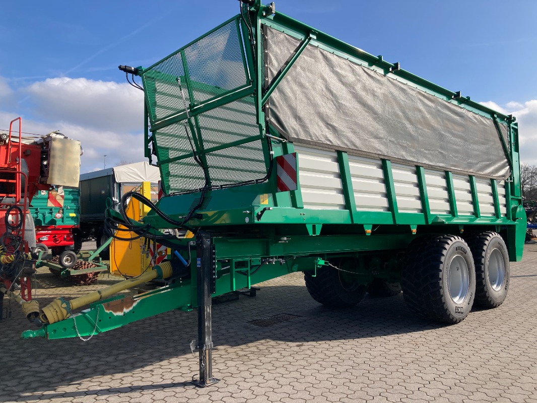 Tebbe ST 500 Tandem Silotrailer - Transport technology - Chaff transport trolley