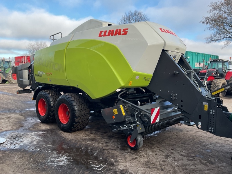 CLAAS Quadrant 5300 Evolution FC - Appuyez sur - Grande presse d'emballage