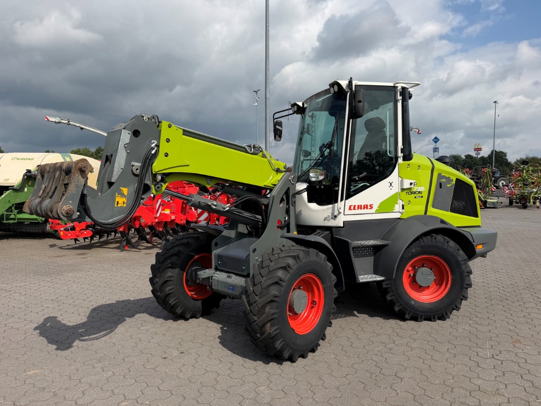 CLAAS Torion 738 T Sinus - Bagger + Lader - Teleskoplader