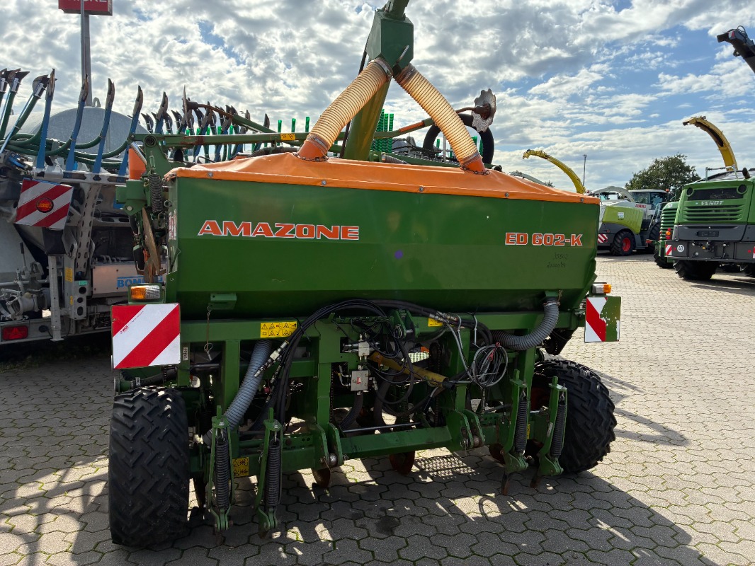 Amazone ED 602 K - Technika siewu - Precyzyjny oczyszczacz powietrza